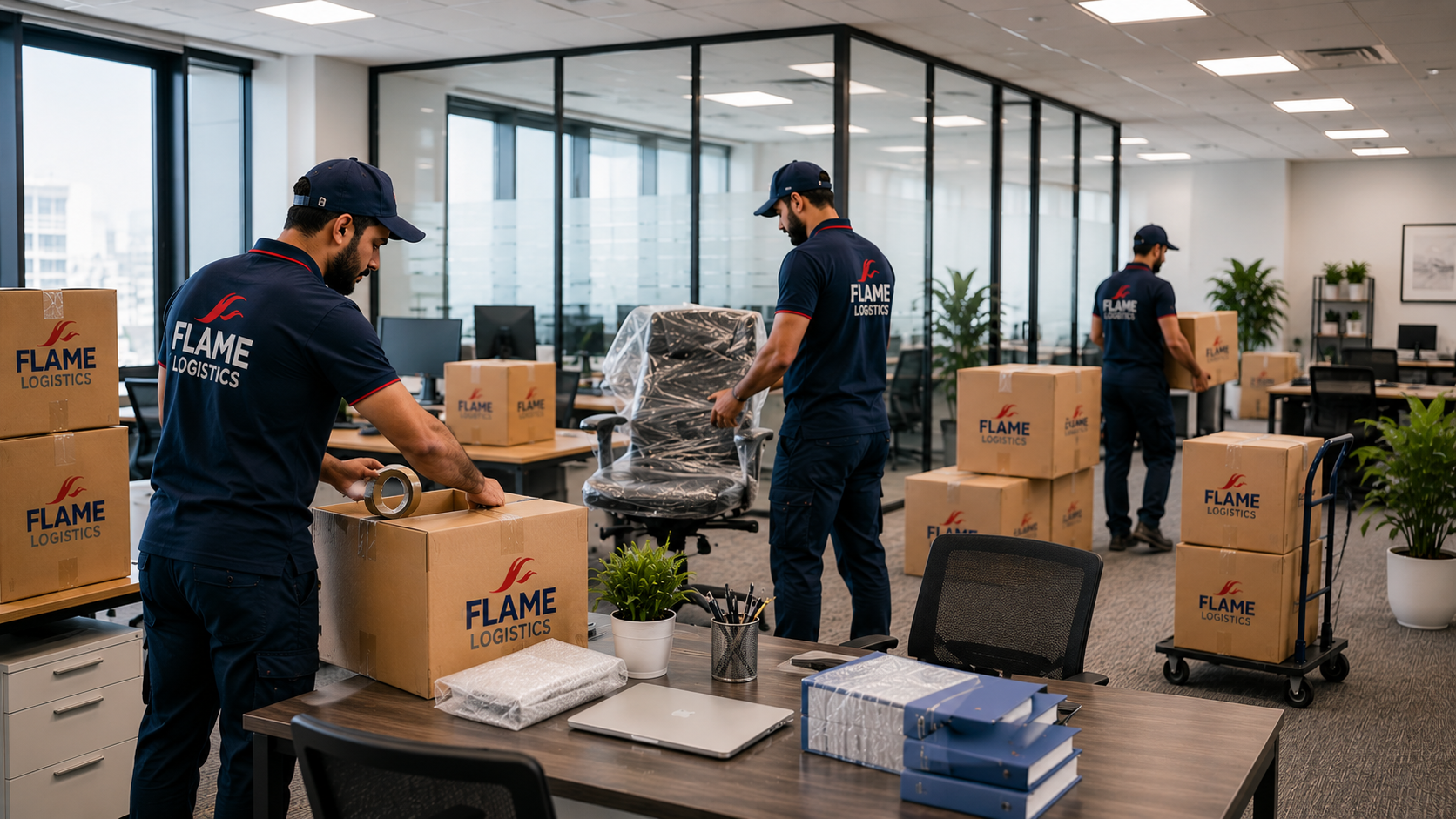 Office shifting