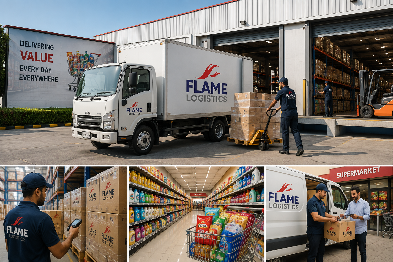Retail distribution center